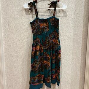 Hale Bob Velvet paisley dress